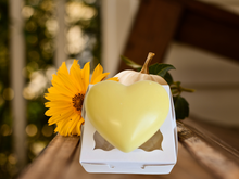 Load image into Gallery viewer, Handcrafted Closet & Drawer heart Sachet - Cozy & Comforting – Warm, Inviting Scents for Relaxation & Seasonal Gifting - Scented Wax Heart Freshener