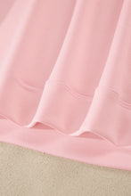 Load image into Gallery viewer, Yellow Cream Solid Color Exposed Seam Mock Neck Oversize Tee Casual Shorts 2pcs Outfit