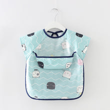 Load image into Gallery viewer, Waterproof Long Sleeve Kids Smock Apron for Eating