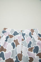 Load image into Gallery viewer, Multicolour Camouflage Printed Cropped Tank Athleisure 2pcs Short Set