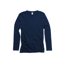 Load image into Gallery viewer, Ladies Premium Cotton Long Sleeve Tee