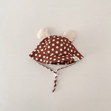 Load image into Gallery viewer, Cute Cartoon Dot Print Baby Bucket Hat for Summer