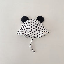 Load image into Gallery viewer, Cute Cartoon Dot Print Baby Bucket Hat for Summer