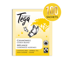 Load image into Gallery viewer, Chamomile Citrus Organic 100 Tea Bags
