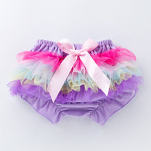 Load image into Gallery viewer, Baby Girls Casual Bowknot Mesh Shorts Outfit Set