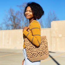 Load image into Gallery viewer, Hand Made Muted Floral Tote
