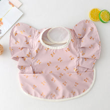 Load image into Gallery viewer, Baby Meal Pocket Waterproof Bib with Angel Wing Design