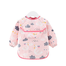 Load image into Gallery viewer, Waterproof Cotton Bib for Kids - Long Sleeve Feeding Apron