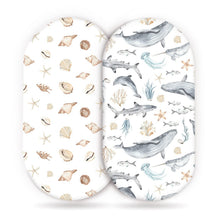 Load image into Gallery viewer, Elastic Printed Fitted Sheet for Baby Cradle & Changing Table