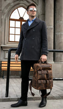 Load image into Gallery viewer, The Shelby Backpack | Handmade Genuine Leather Backpack