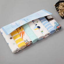 Load image into Gallery viewer, Newborn Cotton Gauze Baby Feeding Towels - 8 Packs