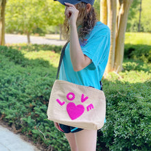 Load image into Gallery viewer, Happy & Lovely Cross Body Tote