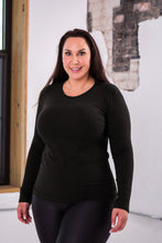 Load image into Gallery viewer, Ladies Premium Cotton Long Sleeve Tee