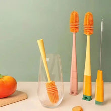 Load image into Gallery viewer, Four-in-One Food-Grade Silicone Cup Brush for Cleaning