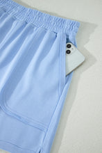 Load image into Gallery viewer, Banana Cream Loose Polo Tee Elastic Waist 2pcs Short Set