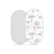 Load image into Gallery viewer, Elastic Printed Fitted Sheet for Baby Cradle & Changing Table