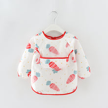 Load image into Gallery viewer, Waterproof Long Sleeve Kids Smock Apron for Eating