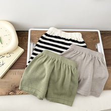 Load image into Gallery viewer, Baby Solid Color Knitted Shorts for Summer (1-3 Years)