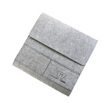 Load image into Gallery viewer, Bedside Storage Bag, Felt Organizer for Bedside Use