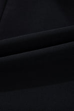 Load image into Gallery viewer, Black Contrast Bowknot Applique Crew Neck Sleeveless Mini Dress