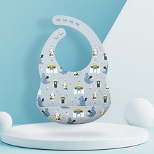 Load image into Gallery viewer, Silicone Baby Feeding Bib