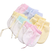 Load image into Gallery viewer, Adjustable Anti-Scratch Mittens for Infants and Newborns