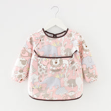 Load image into Gallery viewer, Waterproof Long Sleeve Kids Smock Apron for Eating