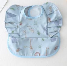 Load image into Gallery viewer, Baby Meal Pocket Waterproof Bib with Angel Wing Design