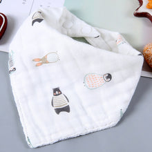 Load image into Gallery viewer, Cartoon Triangle Towel for Babies - Soft and Printed