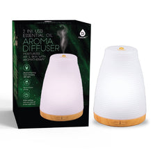 Load image into Gallery viewer, 2-in-1 USB Essential oil Aroma Diffuser