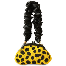Load image into Gallery viewer, The Arnoldi Venom Clutch Bag In Black & Yellow