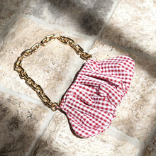 Load image into Gallery viewer, AWAN Ruffle Bag, in Red Gingham