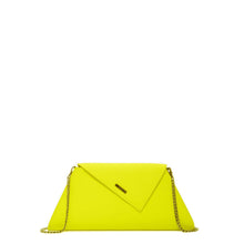 Load image into Gallery viewer, Yellow Purse Leather Clutch Bag Unique Evening Purse Women's Handbag