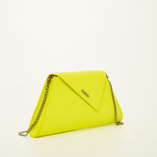 Load image into Gallery viewer, Yellow Purse Leather Clutch Bag Unique Evening Purse Women's Handbag