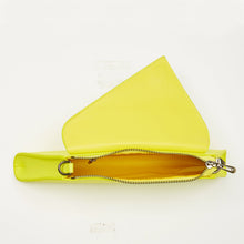 Load image into Gallery viewer, Yellow Purse Leather Clutch Bag Unique Evening Purse Women's Handbag