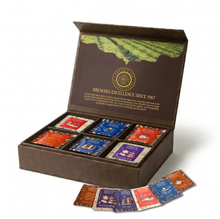 Load image into Gallery viewer, Premium Tea Chest – 6 Flavors, 72 Tea Bags (Classic & Herbal Options)