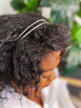 Load image into Gallery viewer, Pearls And Diamond Duo Headband
