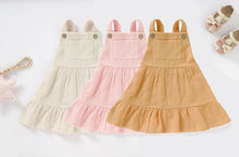 Load image into Gallery viewer, Organic Cotton Muslin Baby Dress