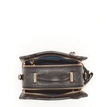 Load image into Gallery viewer, Leather Cat Bag Black Crossbody Purse