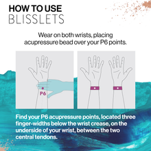 Load image into Gallery viewer, Alex + Aria Nausea & Anxiety Relief Bracelets