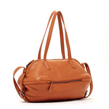 Load image into Gallery viewer, Leather Satchel Bag Brown Shoulder Purse Women's Handbag