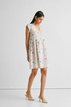 Load image into Gallery viewer, Cap Sleeved Short Dress in Florals