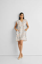 Load image into Gallery viewer, Cap Sleeved Short Dress in Florals