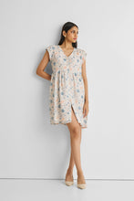 Load image into Gallery viewer, Cap Sleeved Short Dress in Florals