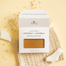 Load image into Gallery viewer, Coconut + Oatmeal - Natural Bar Soap