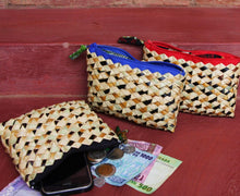 Load image into Gallery viewer, Palm Leaf Coin Purse