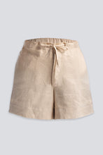 Load image into Gallery viewer, Drawstring Shorts in Neutral Beige