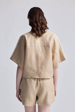 Load image into Gallery viewer, Drawstring Shorts in Neutral Beige
