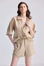 Load image into Gallery viewer, Drawstring Shorts in Neutral Beige