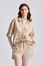 Load image into Gallery viewer, Drawstring Shorts in Neutral Beige